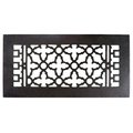 Acorn Mfg Acorn GRCBG 14" x 6" Cast Iron Decorative Grille - Black GRCBG